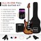 Best Choice Products 39in Full Size Beginner Electric Guitar Kit with Case, Strap, Amp, Whammy Bar